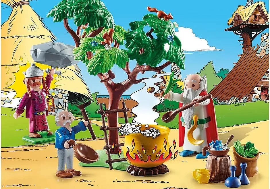 Set lodrash Playmobil Asterix 70933 Panoramix me pije magjike