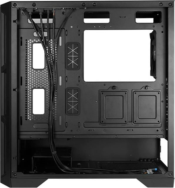 Kasë Chieftec APEX AIR GA-01B-M-OP, ATX, Midi Tower, PC, EATX, micro ATX, Mini-ITX, SPCC, Gaming, e zezë