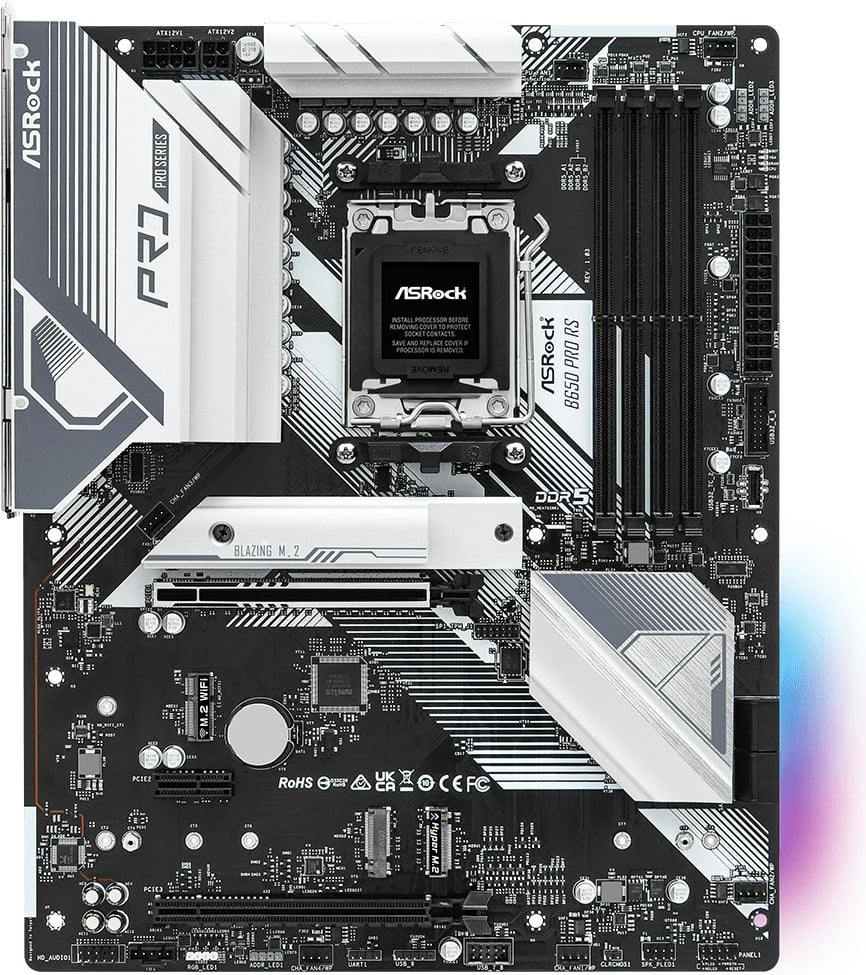 Pllakë amë Asrock B650 Pro RS AMD B650 Socket AM5 ATX, 128GB