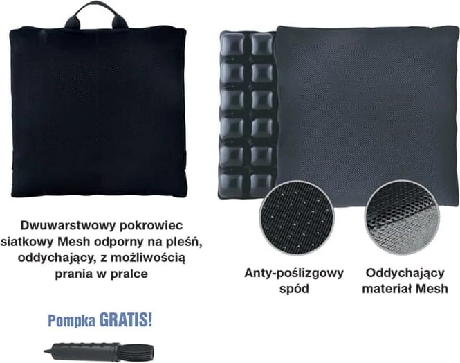 Jastëk ortopedik ARmedical PREVENT CLASSIC, i zi