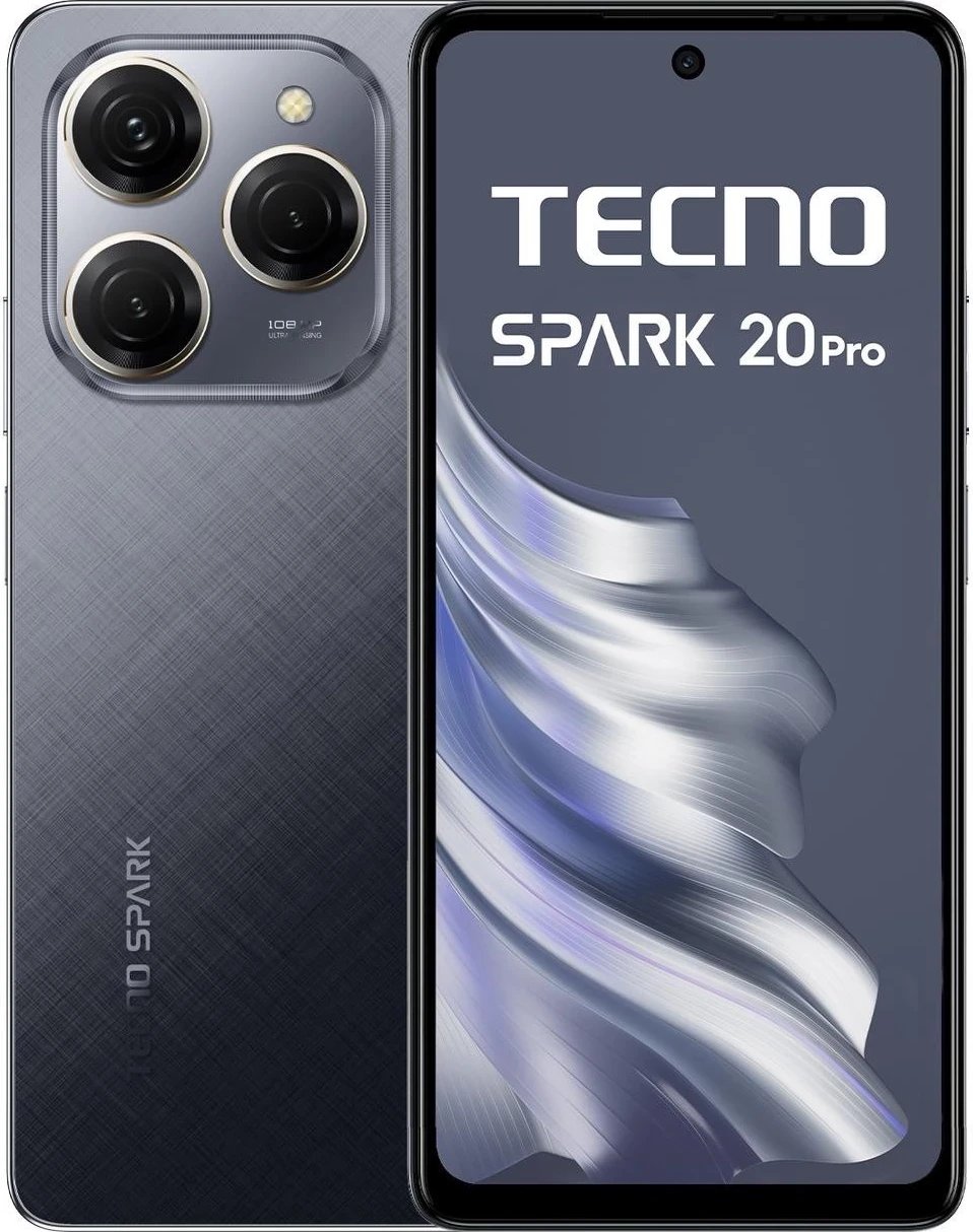 Celular TECNO SPARK 20 Pro 12/256GB Moonlit Black