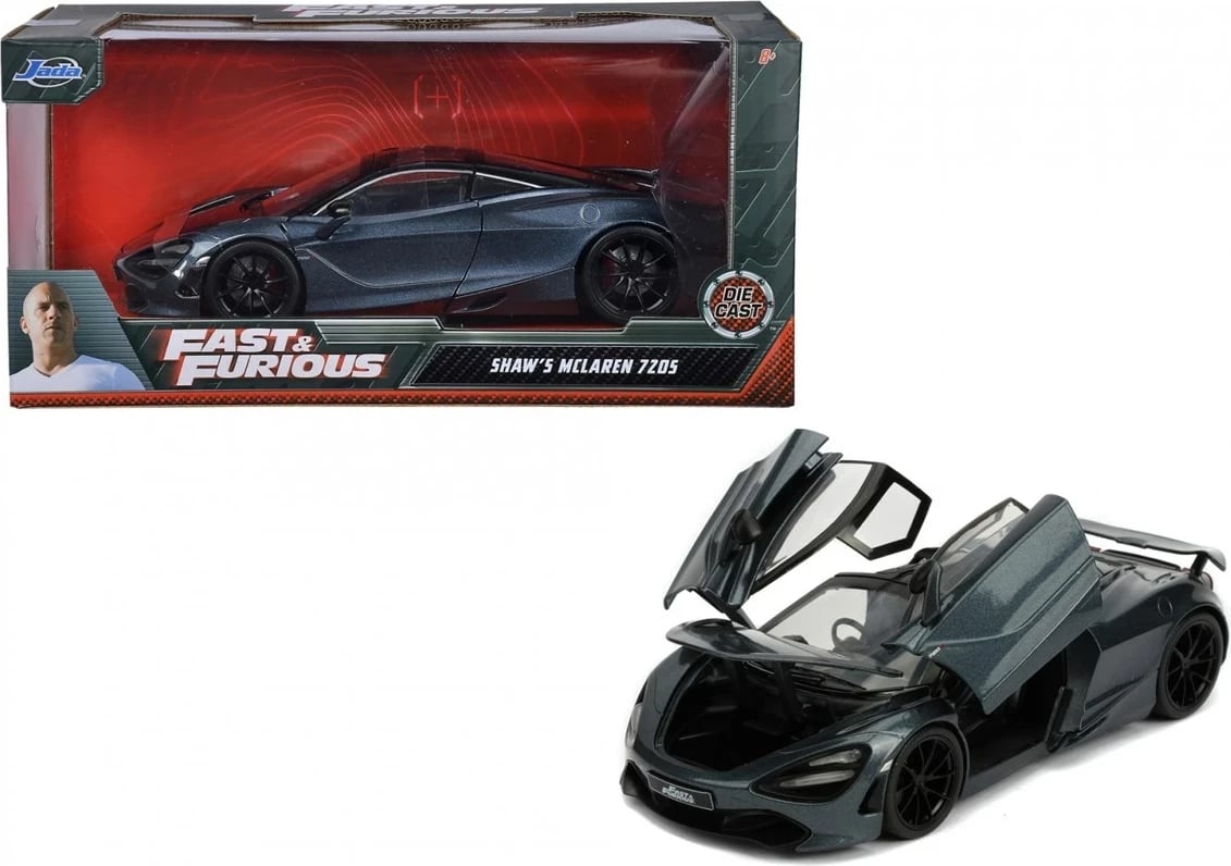 Makina lodër Dickie McLaren 720S, 1:24, E zezë