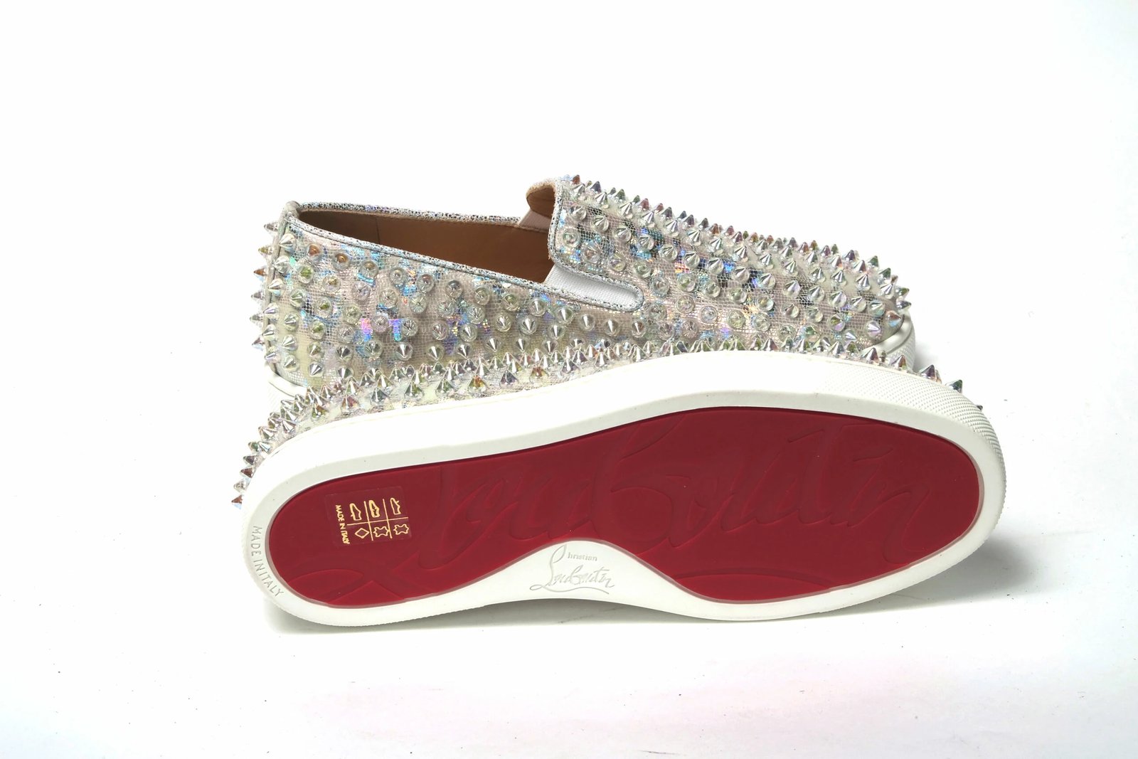 Atlete Christian Louboutin, të bardha