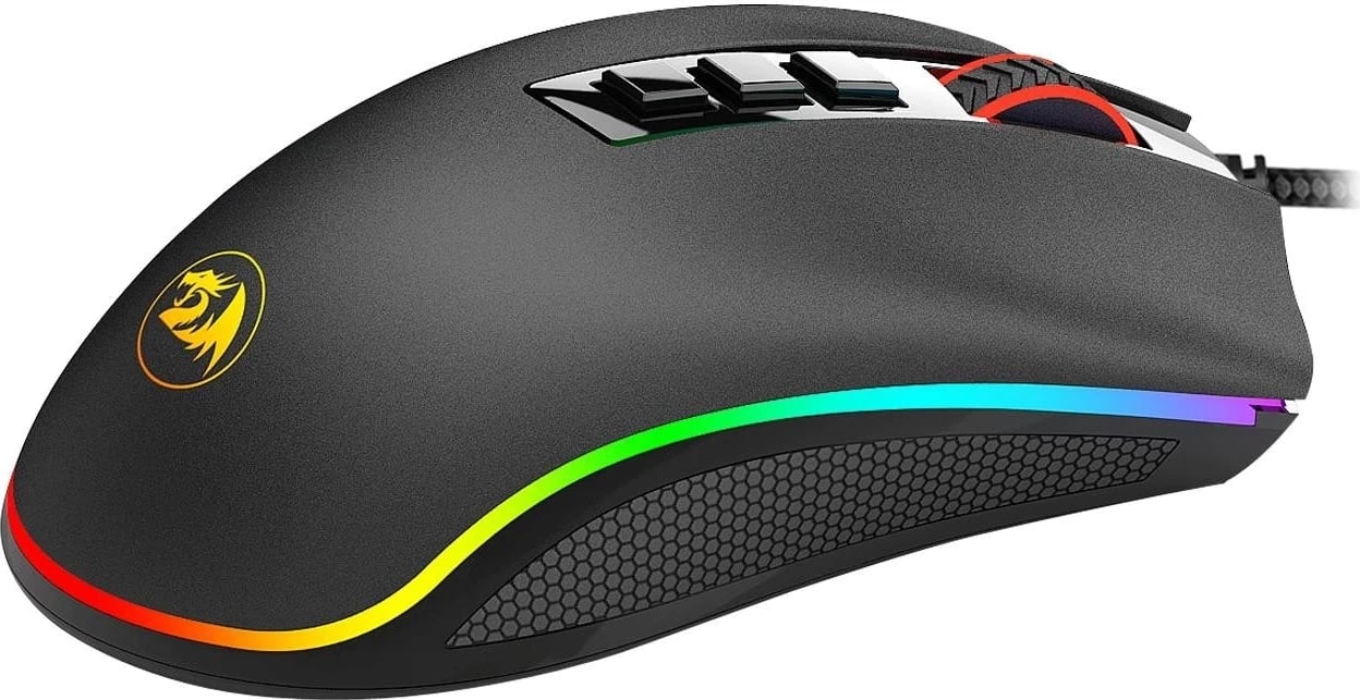 Mausi i lojërave Redragon Cobra M711-2 RGB, me dritat RGB