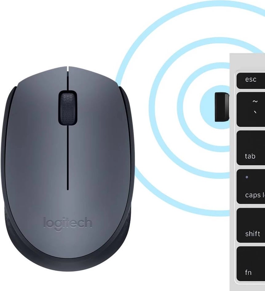 MOUSE LOGITECH B170 | WIRELESS 3D 1000DPI I ZI/HIRI