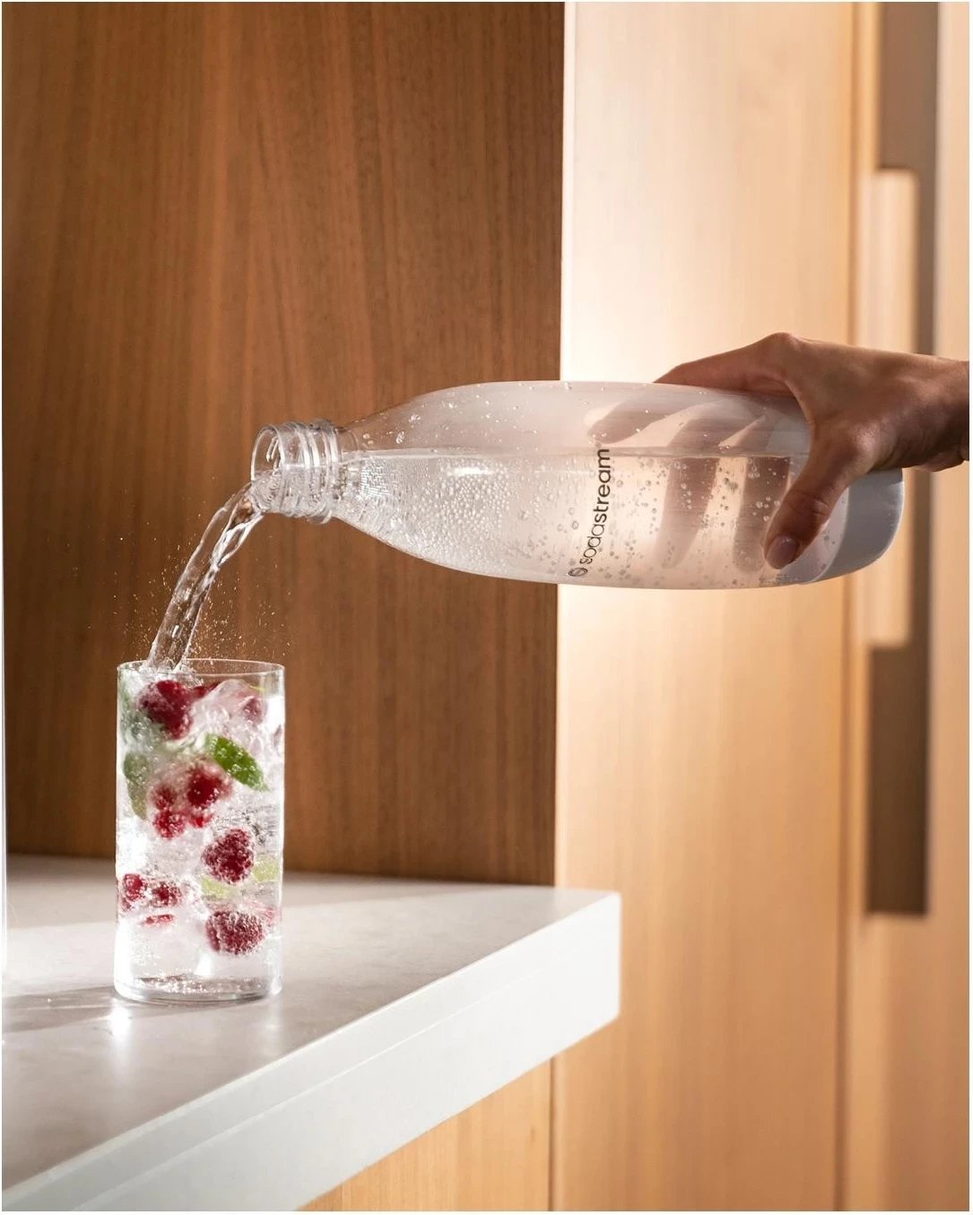 Shishja për SodaStream Fuse 2x1L, e bardhë