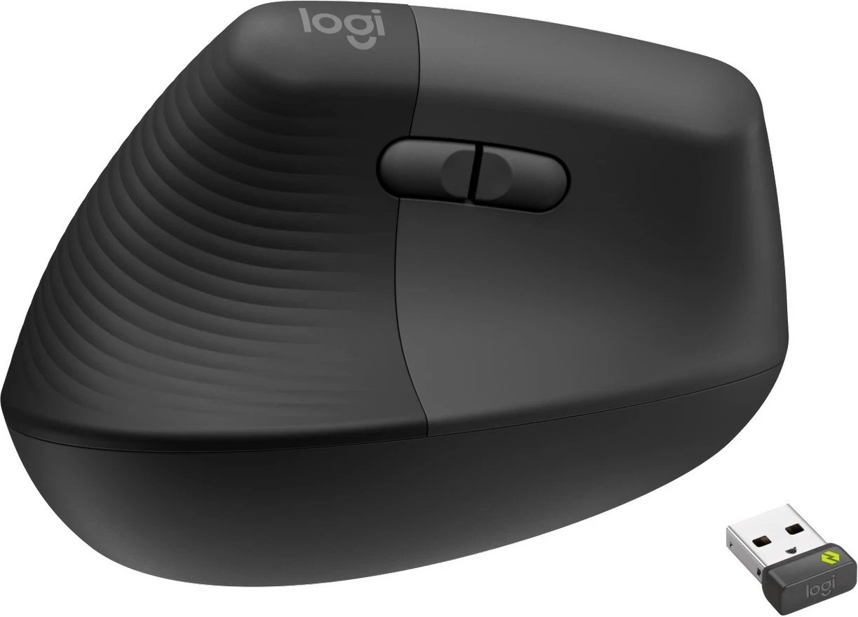 Maus me Wi-Fi, Logitech, Lift Left, i hirtë