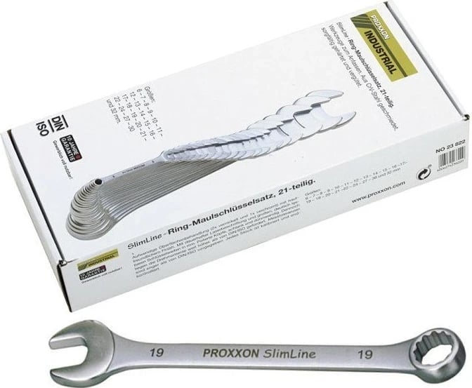 Set çelësash PROXXON 23822, krom