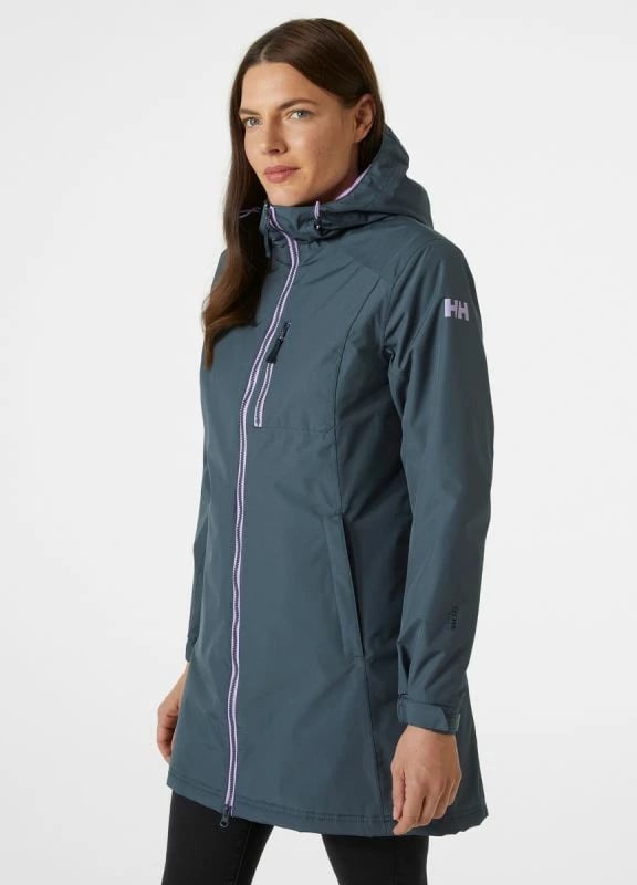 Jakne për femra Helly Hansen, Long Belfast, blu marine