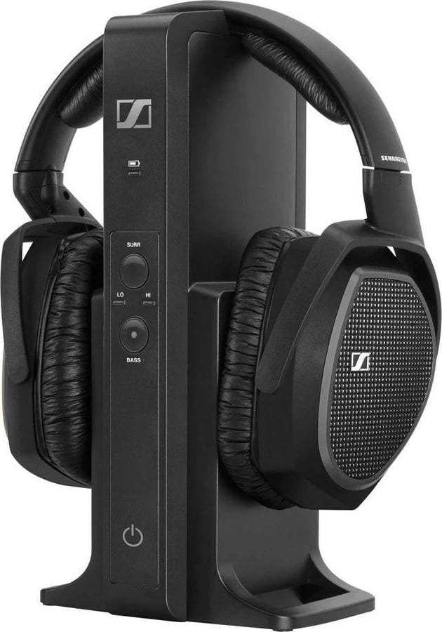 Kufje Sennheiser RS 175, Wireless, Të zeza