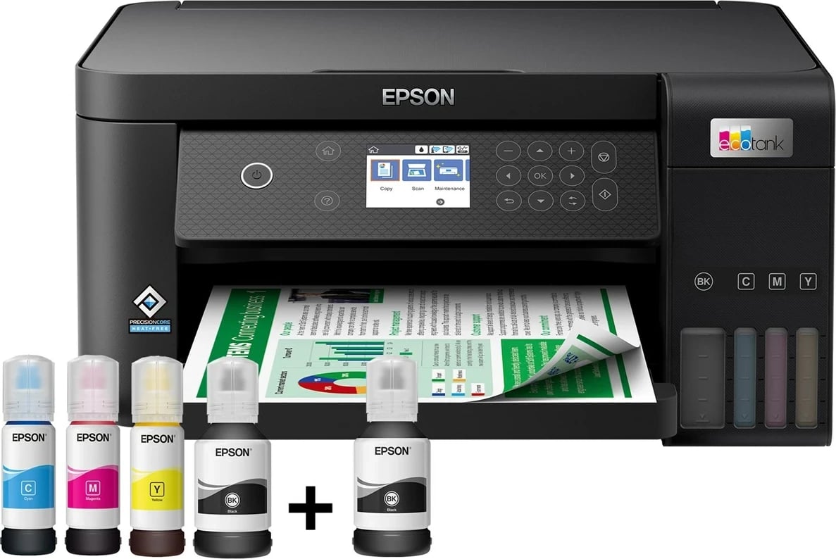 Printer Epson L6260 Inkjet, A4, 4800 x 1200 DPI, 33 ppm, Wi-Fi, Zi