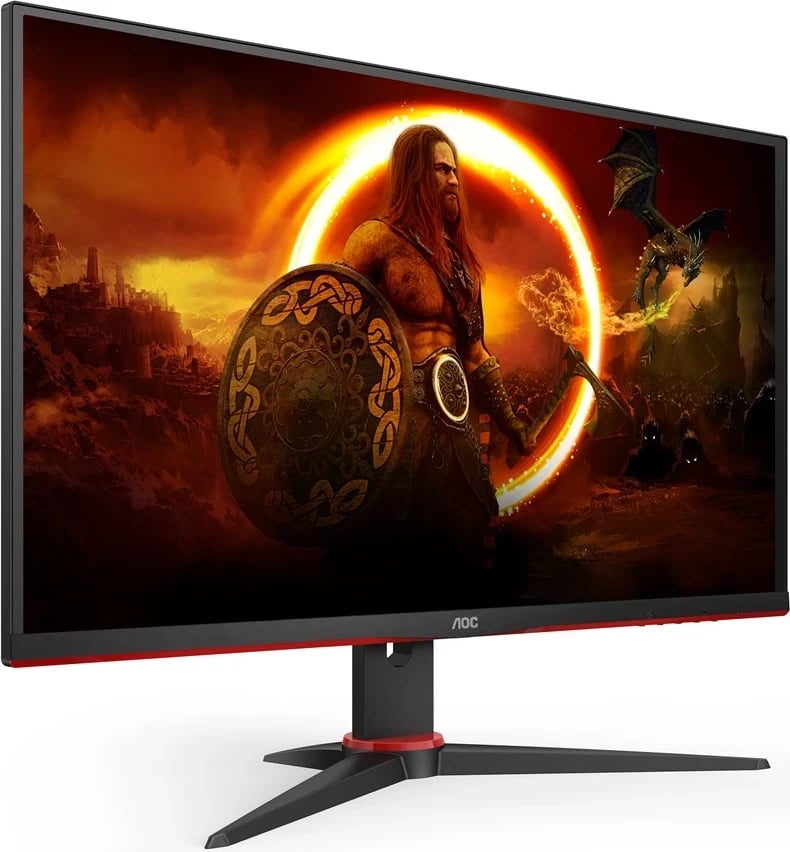 Monitori për lojëra AOC 27G2SPAE/BK, 27 inç, Full HD, Zi dhe Kuq