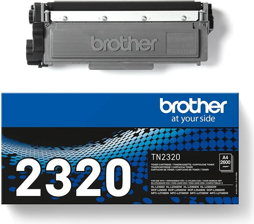 Toner Brother TN-2320, 2600 faqe, i zi, 1 copë