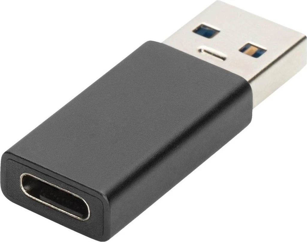 Adaptues Digitus nga USB-A në USB-C, i zi