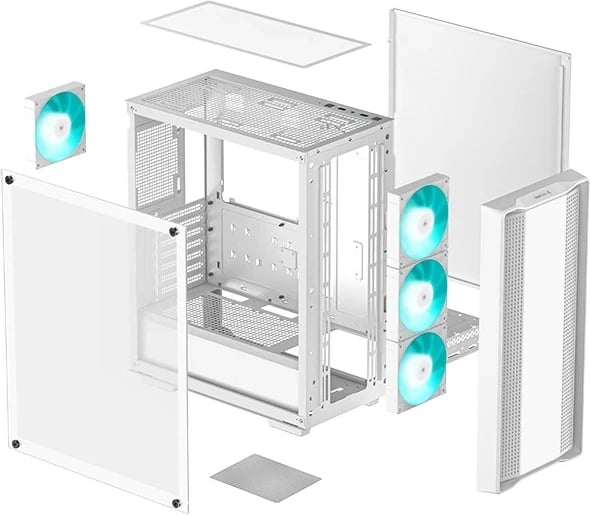 Kasë DEEPCOOL CC560 WH V2, e bardhë