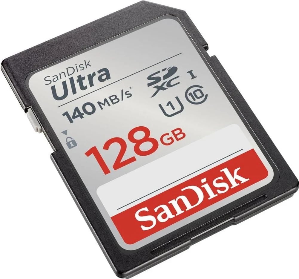 Kartë memorie SanDisk Ultra SDXC, 128GB