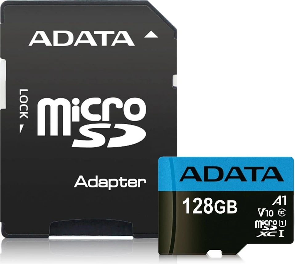 MicroSD Adata, 128GB, Class 10