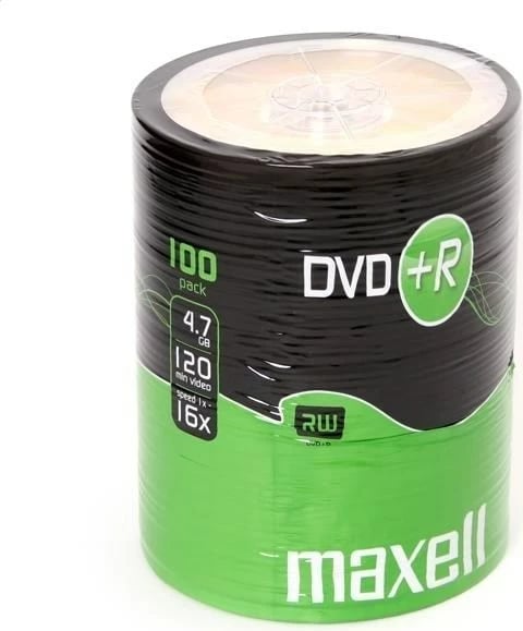 DVD+R Maxell 4.7GB 100 copë