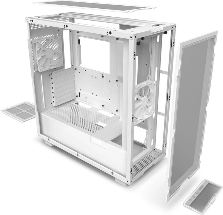 Kasë kompjuteri NZXT H7 Flow (CM-H71FW-01) - e bardhë