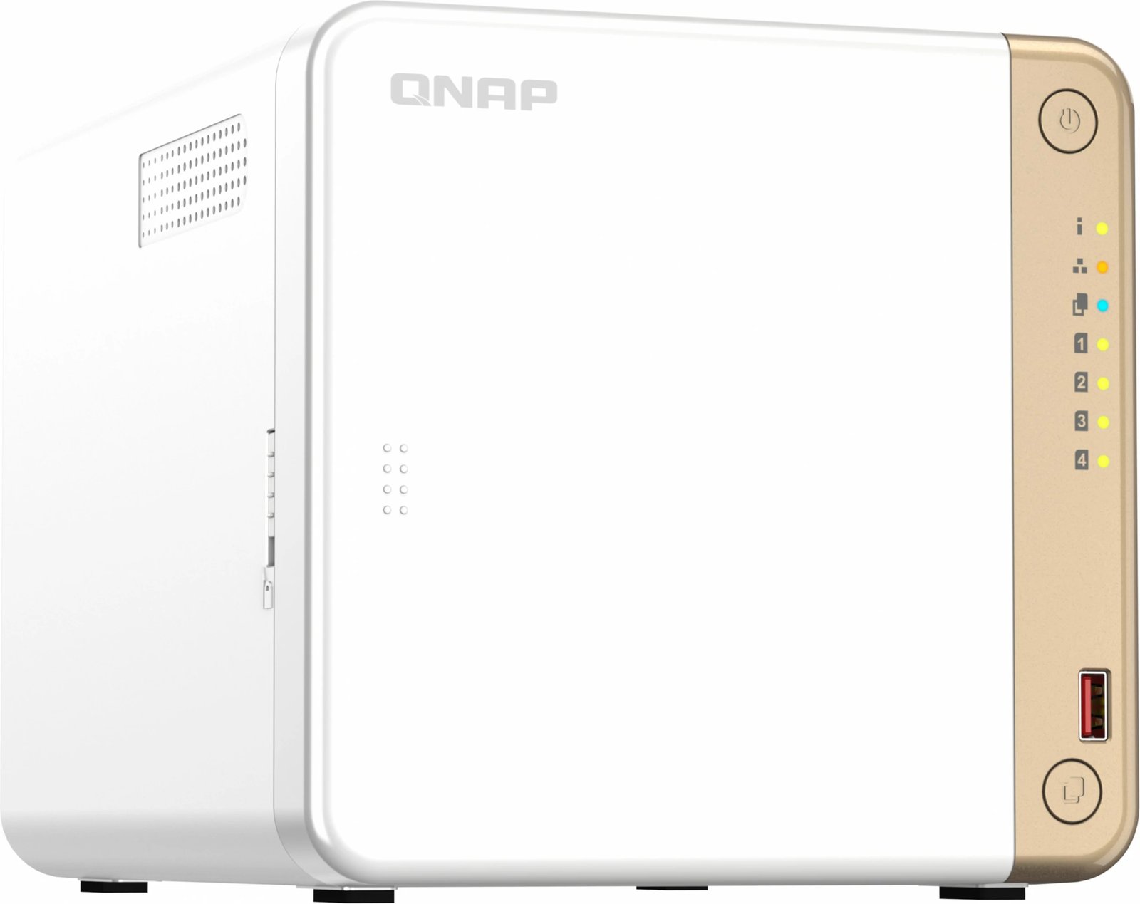 NAS QNAP TS-462-4G, Intel® Celeron®, N4505, Bardhë