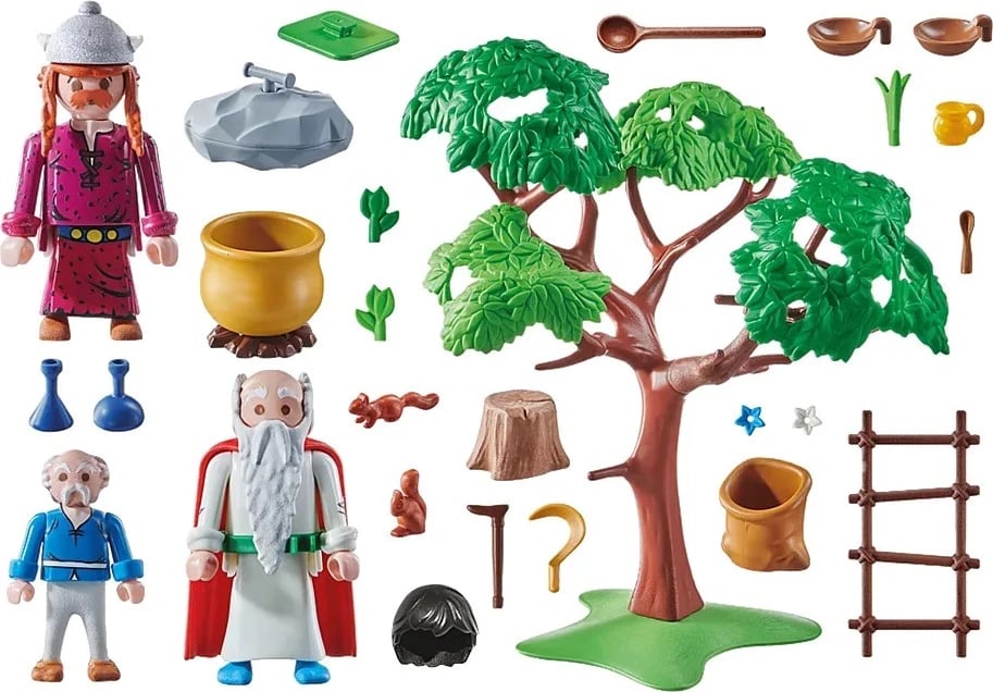 Set lodrash Playmobil Asterix 70933 Panoramix me pije magjike