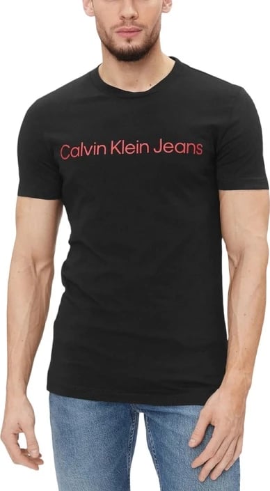 Maicë Calvin Klein Jeans për meshkuj, e zezë