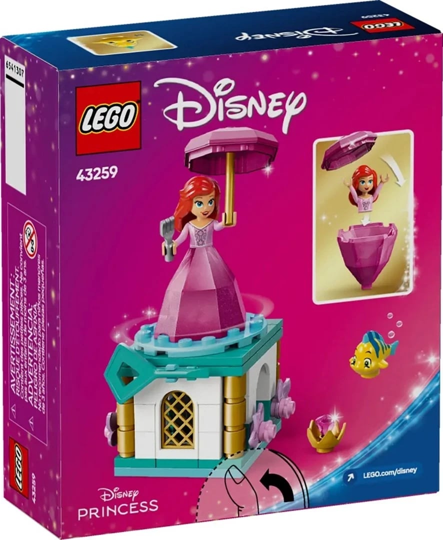 Set LEGO Disney 43259 Twirling Ariel