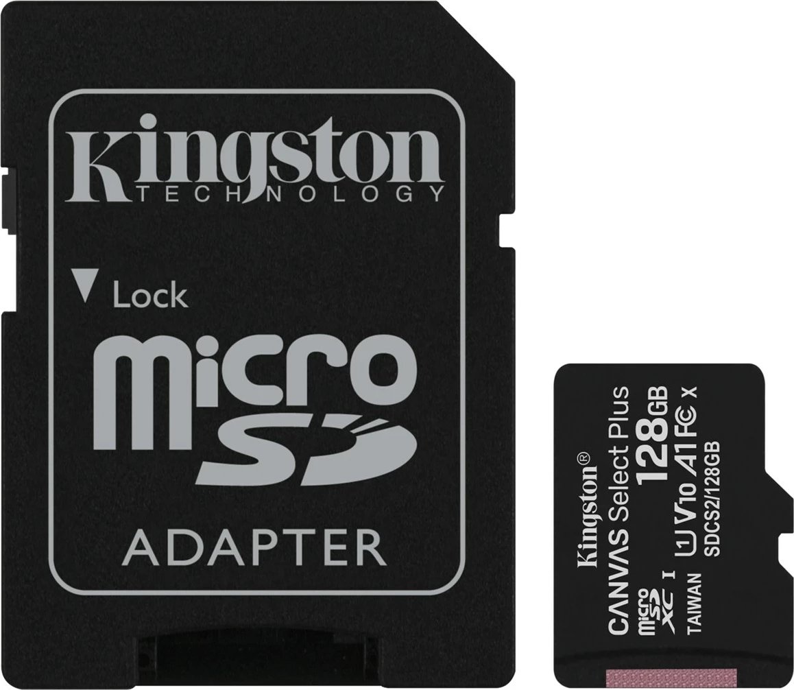 Kartë memorie Kingston Technology Canvas,128 GB