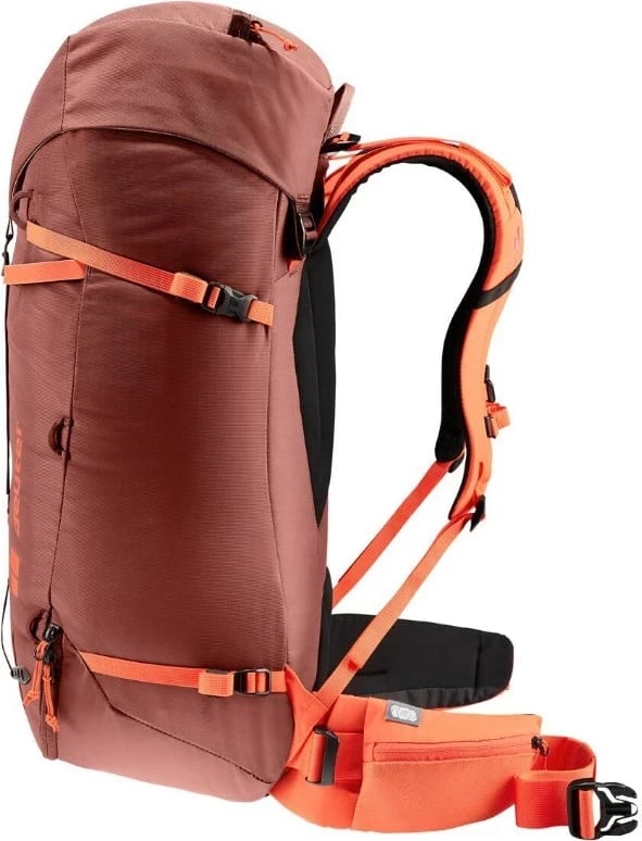 Çantë hiking Deuter Guide 34+8, REDWOOD-Papaya