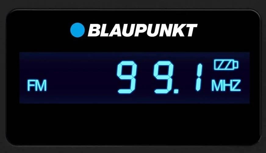 Radio Blaupunkt PR5BL, FM, USB, Micro SD, blu-zi