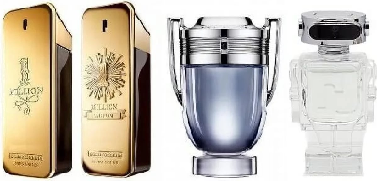 Set kujdesi për meshkuj Paco Rabanne Variety, 4 copë