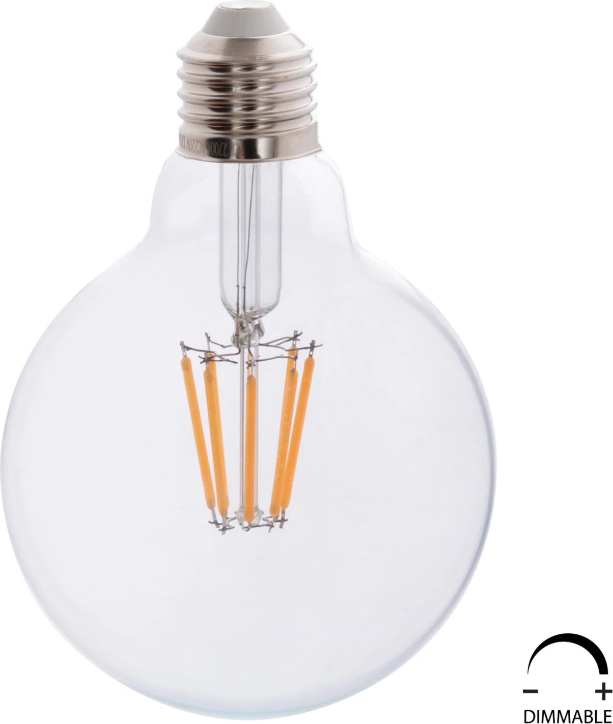 Llambë LED filament GLOBO 8W E27 3000K e tejdukshme, e zbehtë