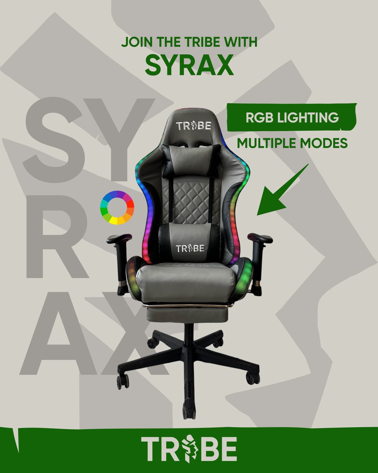 Karrige Gaming TRIBE "Syrax" LED