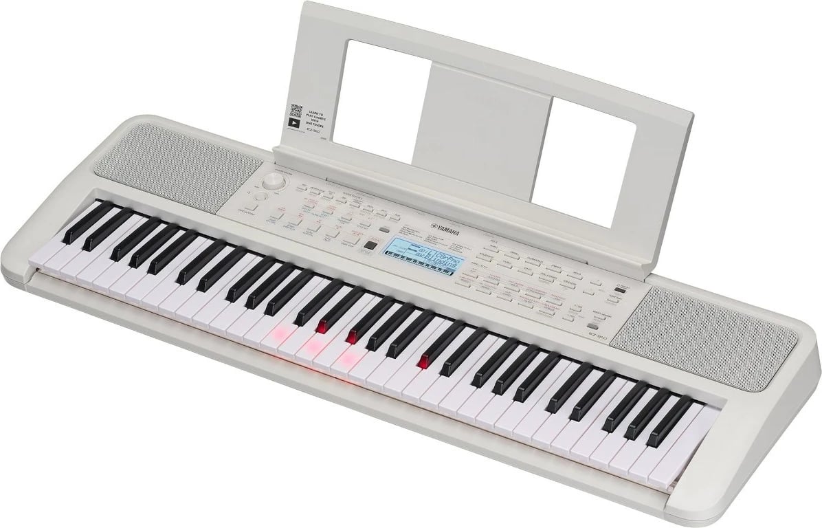 Keyboard Yamaha EZ-310, Bardhë