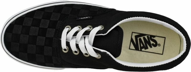 Atlete Vans Era Deboss Checkerboard, për meshkuj dhe femra, të zeza