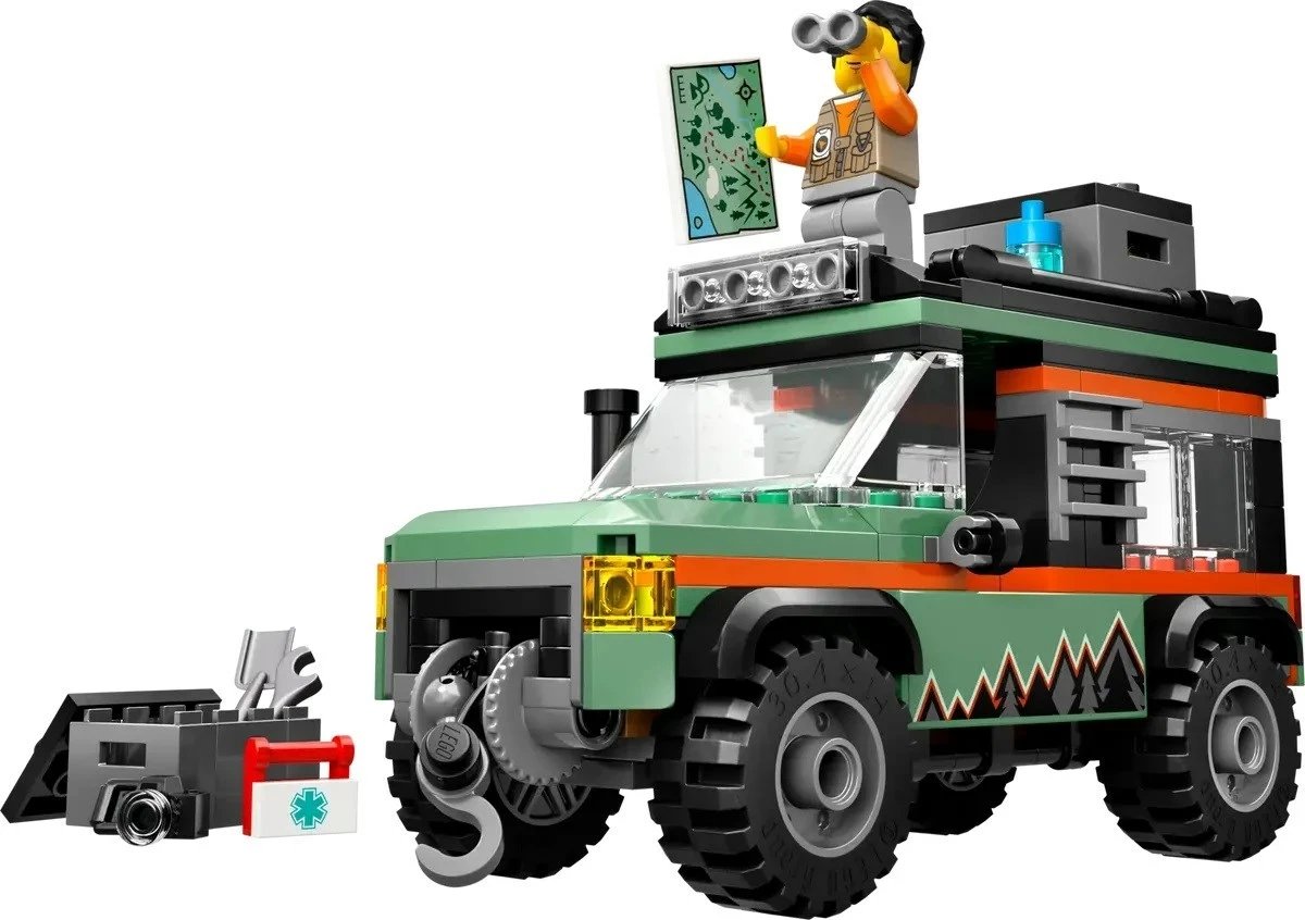 Set LEGO City 60447 Off-Road 4x4 Mountain Truck