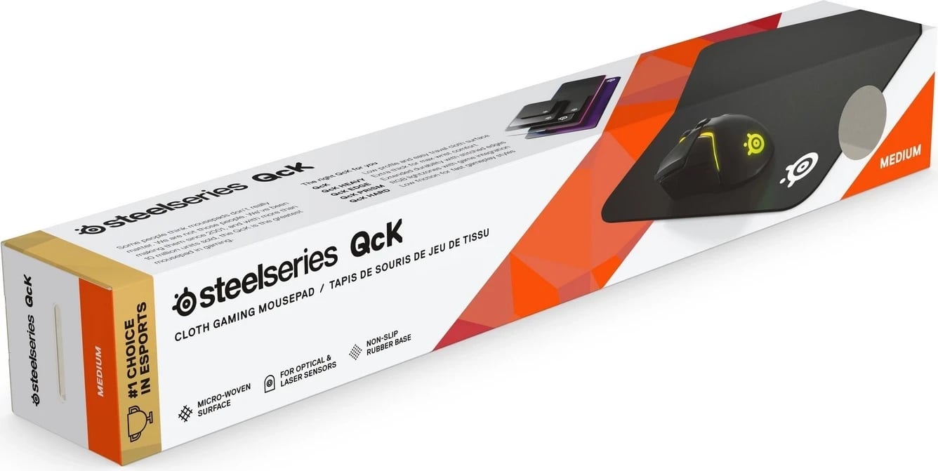 Mauspad SteelSeries QCK, M