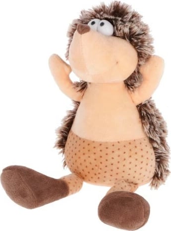 Lodër qenësh KERBL Plush Hedgehog, 20 cm, Bezhë