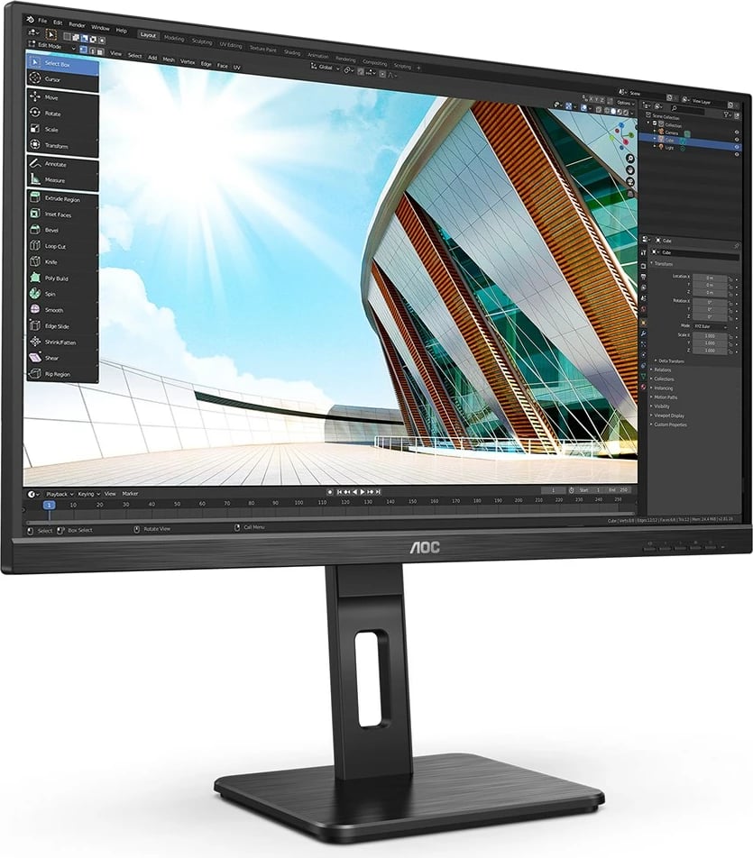 Monitor AOC Q27P2Q, 27", Quad HD, i zi