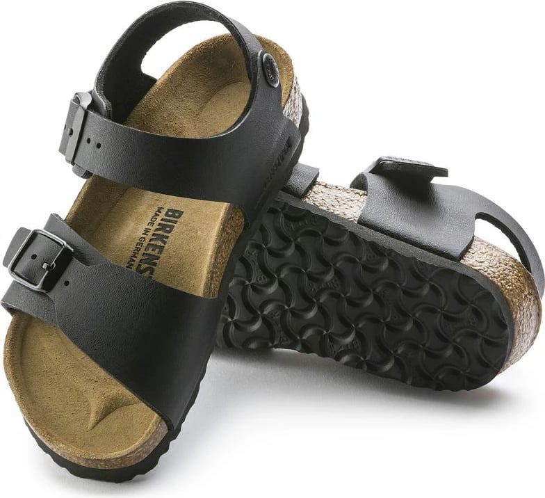 Sandale Birkenstock për fëmijë, të zeza