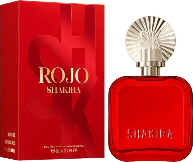 Eau de Parfum Shakira Rojo, 80 ml 