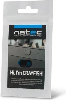 Mbështjellës kamerë Natec Crayfish, për laptop, ngjyrë e zezë