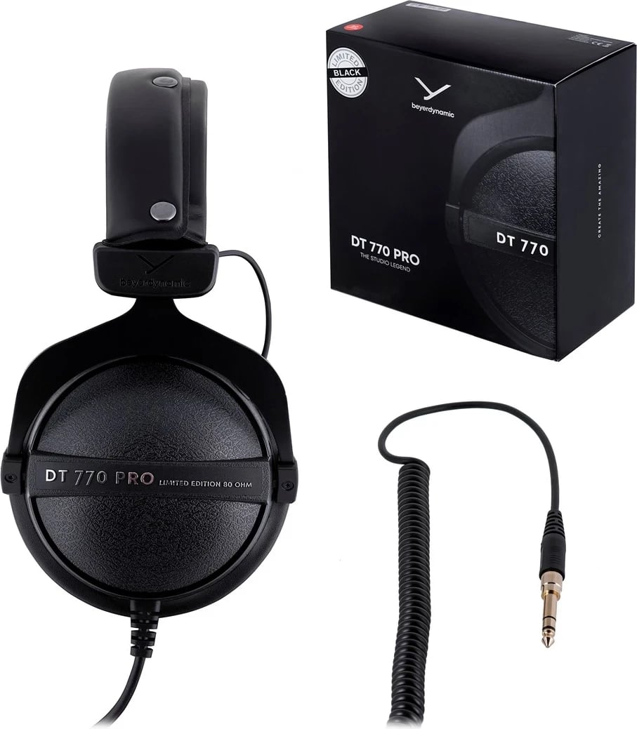 Kufje Beyerdynamic DT 770 Pro, të zeza