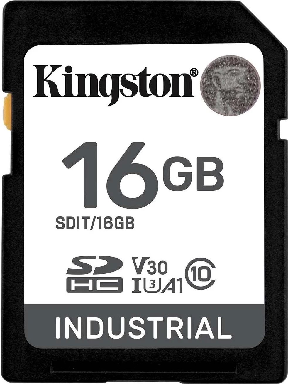 Kartë memorje Kingston Industrial SDHC, 16GB, Class 10, A1