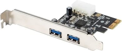 Kontrollor PCI-E LANBERG, me 2x USB 3.1