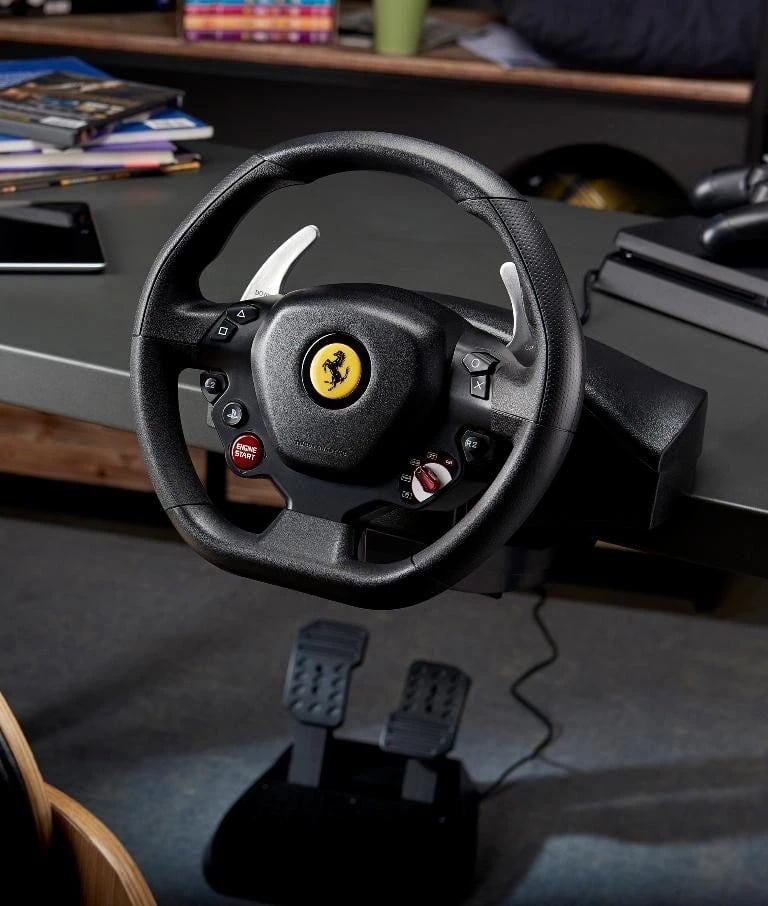 Timoni Thrustmaster T80 FERRARI 488 GTB EDITION, për PS4 dhe PC