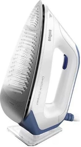 Hekur me avull Braun CareStyle Compact IS 2143 BL, 2400W, bardhë-blu