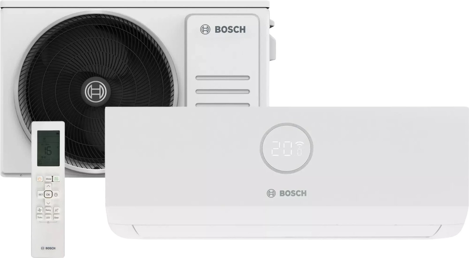 KLIMË MONTUESE BOSCH 24000BTU 70WE 3000i + Montimi FALAS