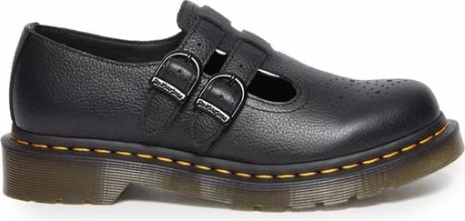 Këpucë të sheshta Dr. Martens për femra, të zeza