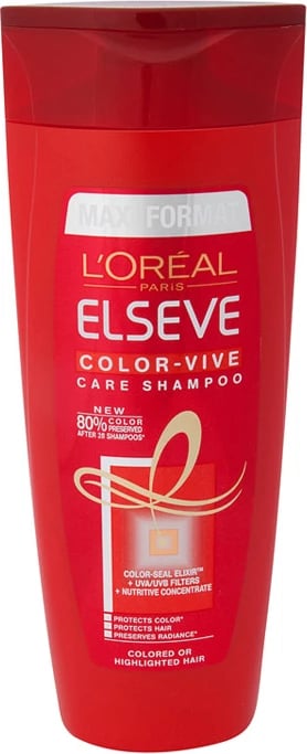 Shampo për flokë L'Oréal Paris Elseve Color Vive, 400 ml